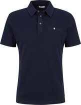 TOM TAILOR structured polo with pocket Heren Poloshirt - Maat M