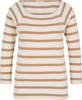 TOM TAILOR T-shirt caree stripe Dames T-shirt - Maat S