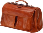 Mutsaers® Leren Dokterstas - The Doctor - Medische Tas - Ecologisch Leer - Cognac