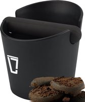 Leonomics Uitklopbak voor Koffie en Espresso – Knockbox van Ecologisch en Duurzaam Materiaal – Afklopbak met Antislip Ring