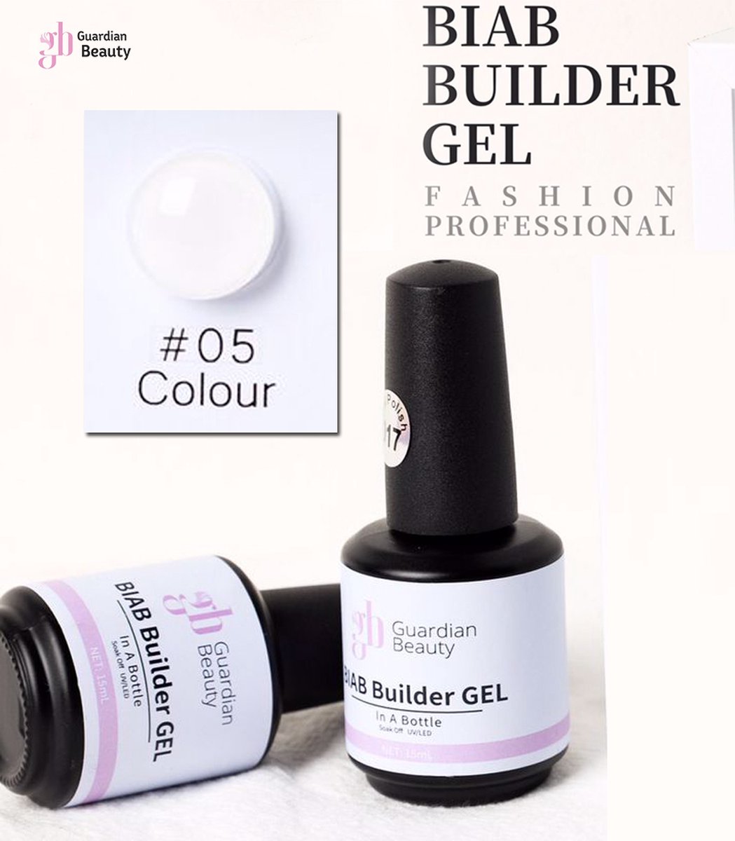 Nagel Gellak - Biab Builder gel #5 - Gellex - Absolute Builder gel - Aphrodite | BIAB Nail Gel 15ml
