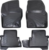 Rizline 3D rubberen matten automatten vloermatten compatibel met FORD C-MAX vanaf 2011 precies Premium 3D originele pasvorm-rubberen zwart (valentijn cadeautje voor haar en hem - v