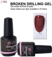 Gellak - Broken Drilling Gel #11 | Nagellak Gel | Glitter Gel | Nail Polish Gel