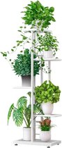 Huis&Tuin - Plantenrek - Plantentafel - Plantenstandaard - Plantenzuil - Plantentafeltje voor binnen -
