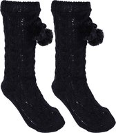 Zwarte, dikke sokken / 37-42