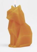 PyroPet Kisa - Mustard Yellow - Cat Candle