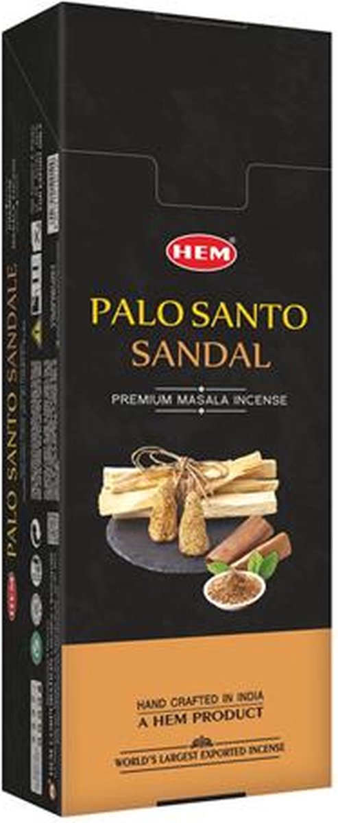 HEM Palo Santo Sandal Masala Hexa 6 stuks Multicolor