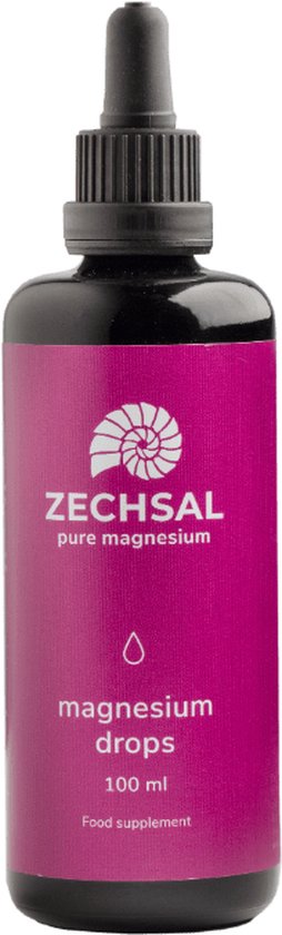 Zechsal magnesium drops, 100 ml, voedingssupplement.