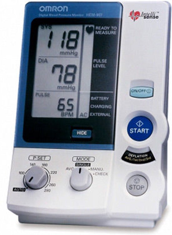 Bloeddrukmeter professioneel Omron HEM907 - omron professionele  bloeddrukmeter -... | bol.com