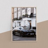 Poster Schilderij Lambo x London - 120x180cm - Dibond | Aluminium | Kunst | HYPED.®  - 120x180cm - Premium Museumkwaliteit - Uit Eigen Studio HYPED.®