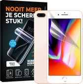iPhone 7 plus Matt Cleanfilm Screenprotector - Glasbeschermer mat  – screenprotector mat - Premium - Mat - Screenprotector - voorkomt krassen en barsten - TPU Cleanfilm - supersterk en dun! -