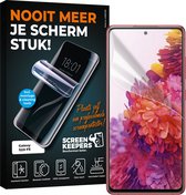 Samsung S20fe Matt Cleanfilm Screenprotector - Glasbeschermer mat  – screenprotector mat - Premium - Mat - Screenprotector - voorkomt krassen en barsten - TPU Cleanfilm - supersterk en dun! -