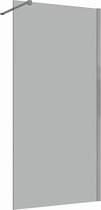 Inloopdouche 40x200 8mm Nano glas chroom serie Silvio Rookglas