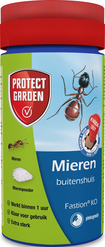 Protect Garden Fastion KO Mierenpoeder - 250 Gram - Mieren Bestrijdingsmiddel - Krachtige Poeder tegen Mieren