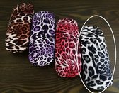 Brillenkoker Hard Case – Luipaard – Zwart – 16 x 6 x 4 cm – Brillendoos