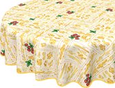 Feligi Tafelkleed - rond -Pasta- 155 cm