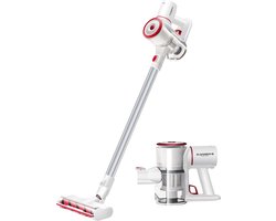 CleanDays® Steelstofzuiger - Draadloos - Turbo Borstel en Kleine Turbo Borstel - LED Verlichting - Sterke Zuigkracht - Inclusief Muurbeugel - Kruimelzuiger - Steelstofzuigers - Stofzuiger Draadloos