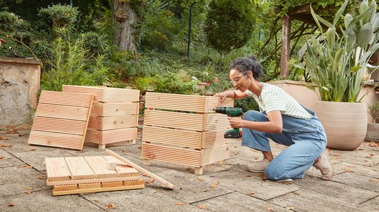 Perceuse à percussion sans fil Bosch EasyImpact 18V-40 - 1x batterie Li-Ion 18 V (0 Ah) et chargeur