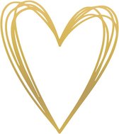 Pure Heart gold Napkin 33x33