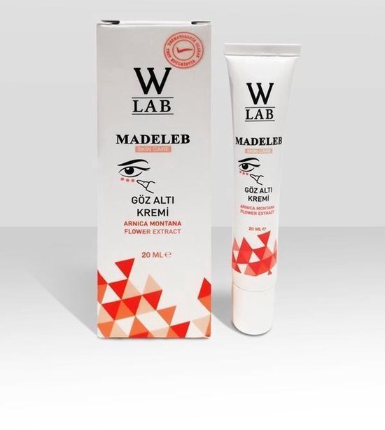 W-LAB MADELEB - Crème pour les yeux - Crème contour des yeux - Extrait  d'Arnica... | bol.com