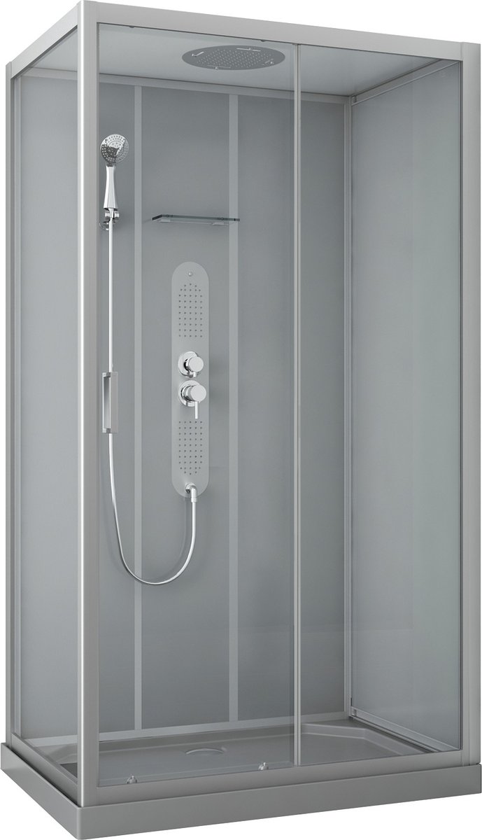 Sanifun complete douchecabine Reninka 1200 x 800 Kitvrij