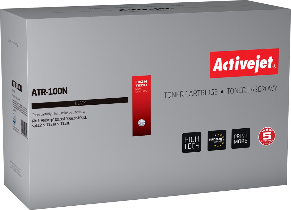 Image of ActiveJet ATR-201N Toner voor Ricoh SP201HY / 407254 / SP277HE / 408160.