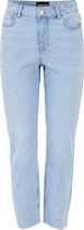 Pieces PCLUNA STRAIGHT MW ANK LB50 NOOS BC dames Light Blue Denim - maat 25 X L32