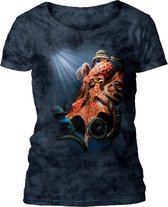 Ladies T-shirt Giant Pacific Octopus M