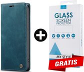 Hoesjes Centrum Telefoonhoesje - Book Case - Geschikt Voor Apple IPhone 12 Mini - Blauw