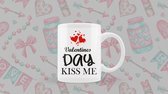 Mok Valentines Day Kiss Me (Valentijnsdag)