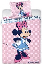 Minnie Mouse Baby Dekbedovertrek Minnie - 100 x 135 cm - Katoen - incl Dekbed+Kussen KD®