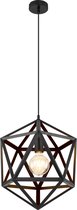 Moderne Hanglamp E27 fitting - Zwart | Daria