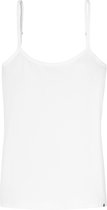 SCHIESSER 95/5 dames spaghetti top (1-pack), wit -  Maat: 36