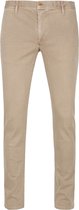 Alberto - Rob T400 Dynamic Chino Licht Beige - Slim-fit - Chino Heren maat W 32 - L 34