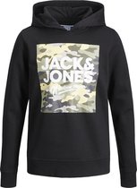 JACK&JONES JUNIOR JJPETE SHAPE SWEAT HOOD JNR Jongens Trui - Maat 140