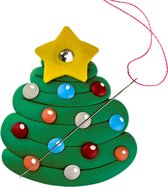 NEEDLEMINDER KERSTBOOM (HANDGEMAAKT) - (3 x 3.5 cm)