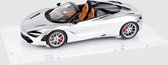 Spark McLaren 720 S Spider 2019 Zilver 1:18