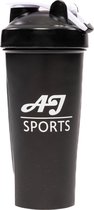 AJ-Sports Shakebeker - Eiwitshaker - Bidon - Shakebeker - 700 ml - Workout - Fitness - Inclusief Blenderbal