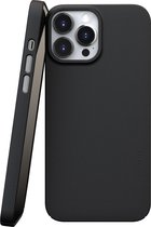 iPhone 13 Pro Max Hoesje  backcover zwart transparant  + Tempered  Glass Screenprotector - shockproof - schokbestendig - screen protector -EXCLUSIEF BLITZMEDIA LONG LIFE WARRANTY