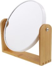 Make-up spiegel - Spiegel - WOODEN EDITION - Staande spiegel - LUXURIOUS LIVING - Mirror - NIEUWE UITGAVEN - BESTSELLER