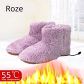 Frezy Verwarmende sloffen - Warmte sloffen - Elektrisch - Dames - Pantoffels - Roze