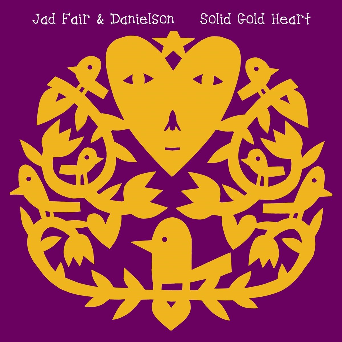 Jad Fair & Danielson - Solid Gold Heart (LP) (Limited Edition) (Coloured Vinyl)