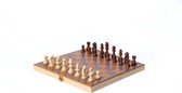 Schaakbord Hoogwaardige Kwaliteit Schaken Houten Schaakspel - Chess - Schaak - Schaakspel - Schaakset - Incl. alle schaakstukken - Alian®