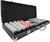 Frobin Pokerset 500 Chips - Pokerset - Poker - Met Aluminium Koffer - Pokerchips