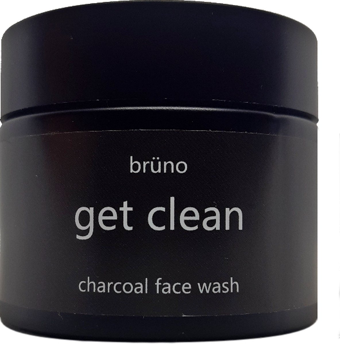 brüno - Charcoal Face Wash - Gezichtsreiniger - Face Scrub - Aloe Vera En Houtskool - 50 ml