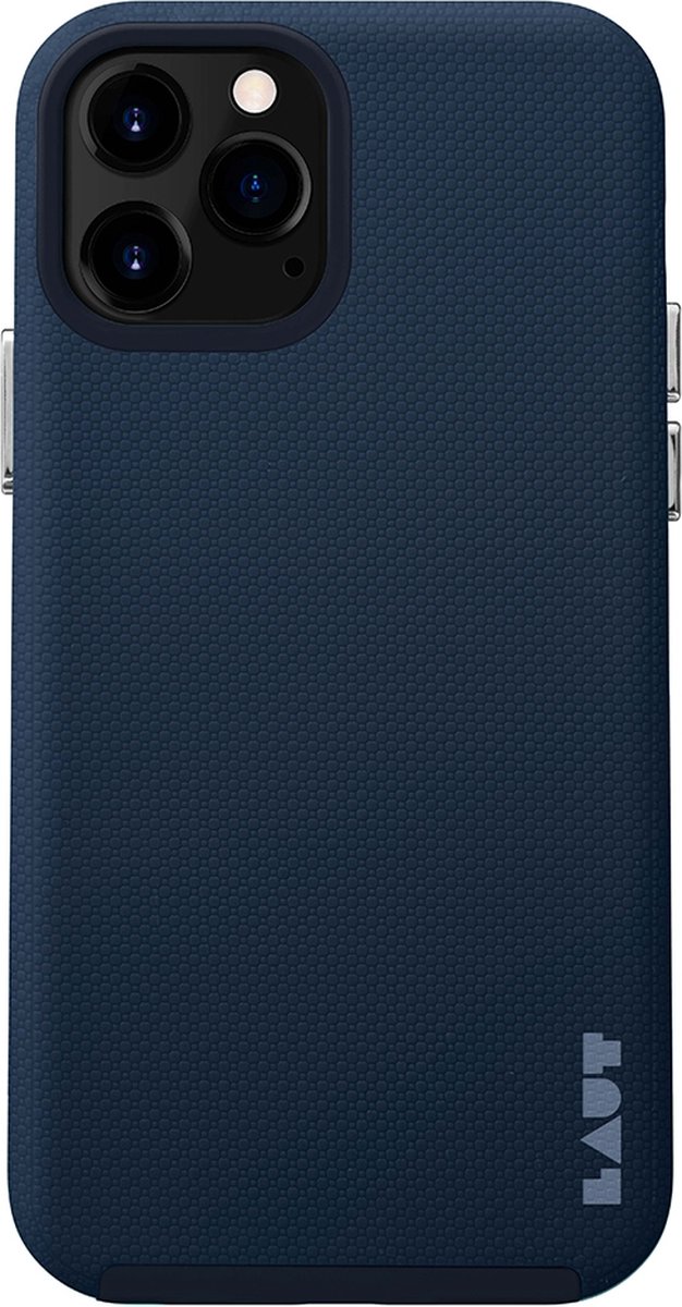 LAUT Shield kunststof hoesje voor iPhone 12 Pro Max - donkerblauw