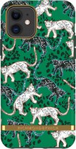 Richmond & Finch Green Leopard luipaarden hoesje voor iPhone 12 mini - groen