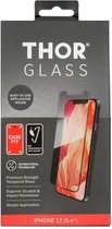 THOR DT Glass CF 2D Anti Bac screenprotector voor iPhone 12 mini - transparant