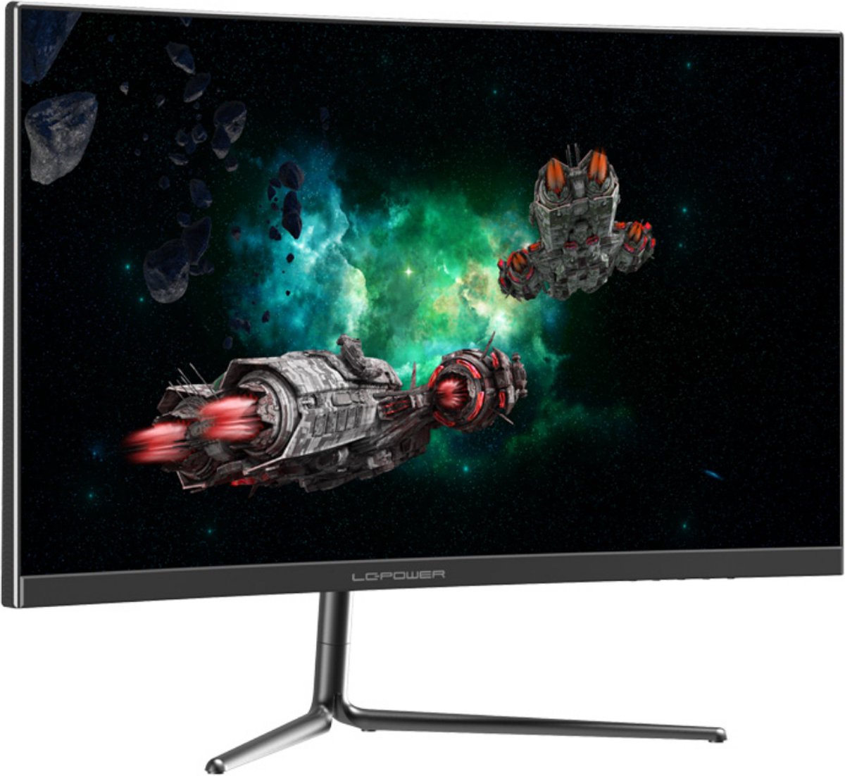 Game Hero LCP - 27 inch Curved PC Monitor - Full HD - Adaptive Sync - Gaming Monitor - 165 Hz - 16:9 Widescreen
