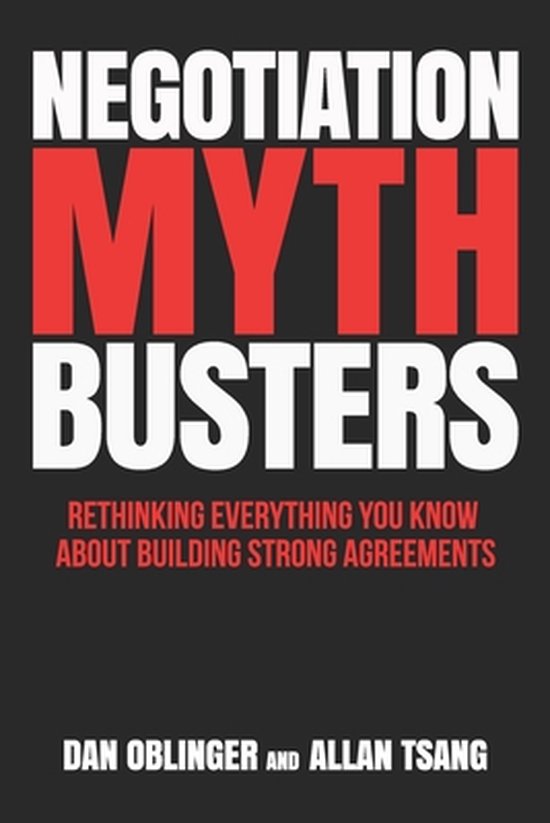 Negotiation Mythbusters - cover